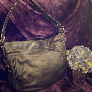 Coach large leather Tote